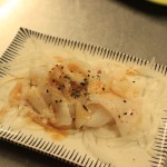 イカのカルパッチョ